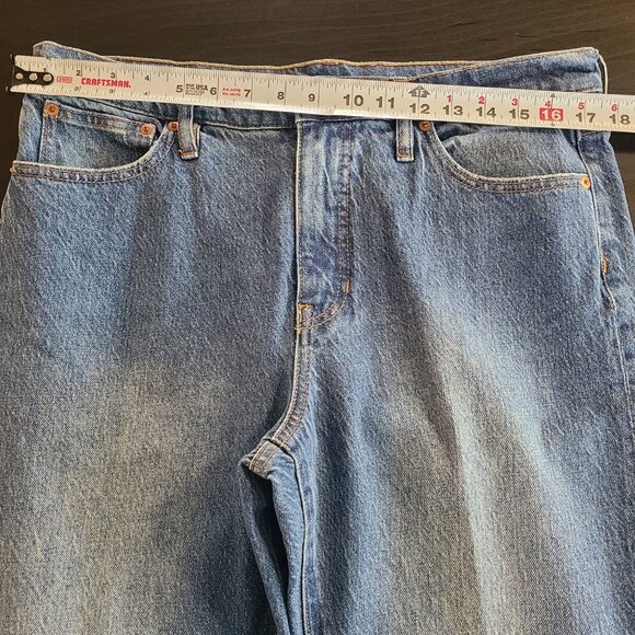 JCREW Full Length Demi Boot Denim Jeans Womens 31 NEW $128 - Picture 4 of 11